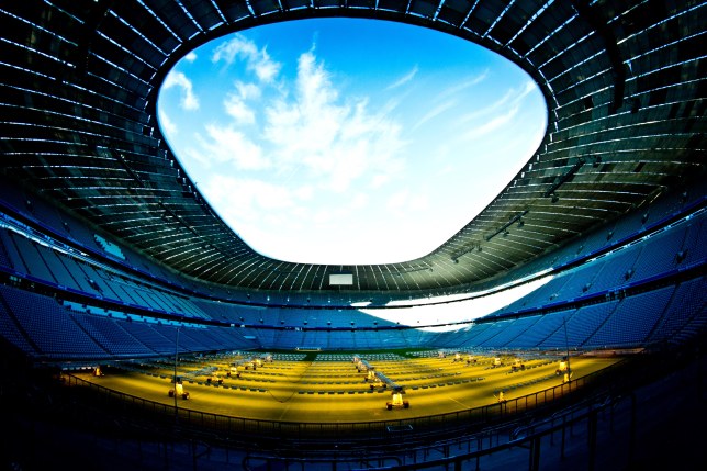 Allianz Arena - Interior View of Field